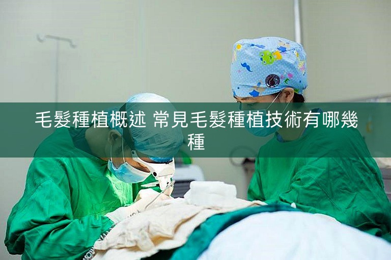 毛髮種植概述 常見毛髮種植技術有哪幾種