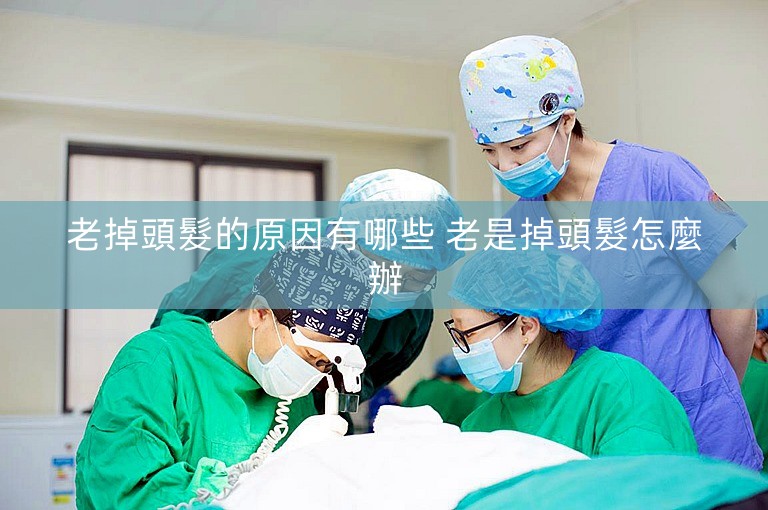 老掉頭髮的原因有哪些 老是掉頭髮怎麼辦