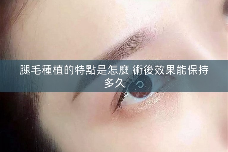 腿毛種植的特點是怎麼 術後效果能保持多久 腿毛種植的特點是怎麼 術後效果能保持多久