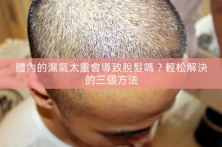 體內的濕氣太重會導致脫髮嗎？輕松解決的三個方法