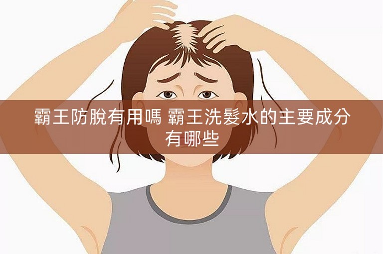 霸王防脫有用嗎 霸王洗髮水的主要成分有哪些