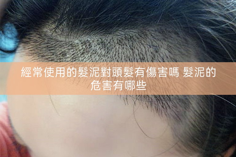 經常使用的髮泥對頭髮有傷害嗎 髮泥的危害有哪些