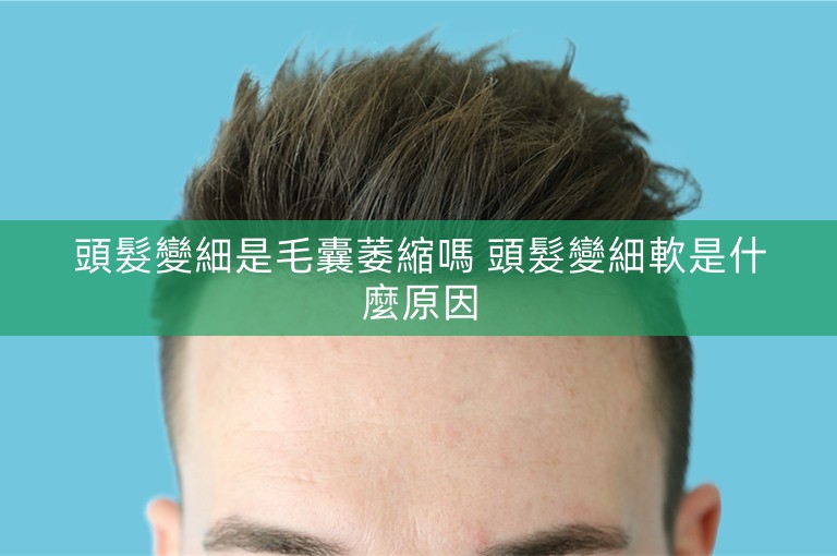 頭髮變細是毛囊萎縮嗎 頭髮變細軟是什麼原因