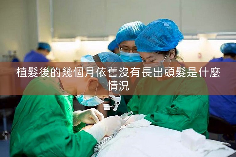植髮後的幾個月依舊沒有長出頭髮是什麼情況