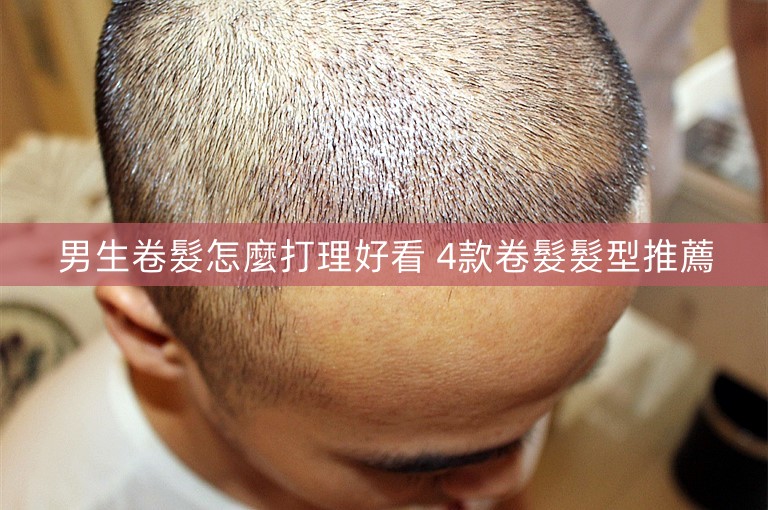 男生卷髮怎麼打理好看 4款卷髮髮型推薦